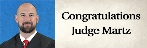 Congratulations Judge Martz